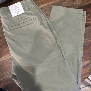 H&M Green chinos slim fit